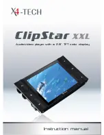 Preview for 1 page of X4-TECH ClipStar XXL Instruction Manual