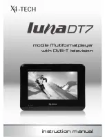 X4-TECH LUNA DT7 Instruction Manual preview