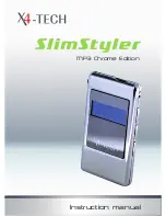 X4-TECH SlimStyler Instruction Manual preview