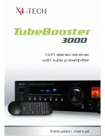 X4-TECH TubeBooster 3000 Instruction Manual preview