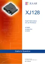 Xaar XJ128 Series Manual To Operation preview