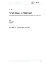 Preview for 2 page of Xaar XJ128 Series Manual To Operation