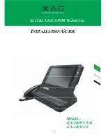 XAC xCE-200WU-UH Installation Manual предпросмотр