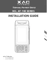 XAC XCL AT-100 SERIES Installation Manual preview