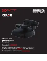 Xact Visor XS052 Instruction Manual preview