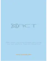 Preview for 16 page of Xact XVP620 Instruction Manual