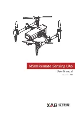 XAG M500 Remote Sensing UAS User Manual preview