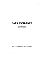 Preview for 31 page of Xaircraft SuperX User Manual