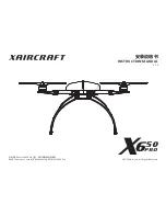 Xaircraft X650 PRO Instruction Manual preview