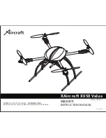 Xaircraft X650 Value Instruction Manual preview