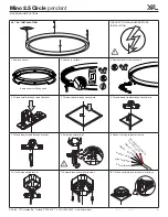 Preview for 3 page of XAL Mino 2.5 Circle Mounting Instructions