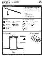 Preview for 1 page of XAL MOVE IT 1.2 Mounting Instructions