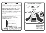 Xalingo PLAY DOGHOUSE Assemble Instruction предпросмотр