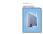 Xanboo XG1000 User Manual preview