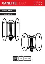 Preview for 1 page of XanLite DECO RFDHE180TFR User Manual