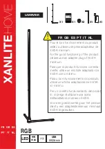 XanLite LAMRVBM User Manual предпросмотр