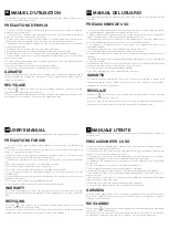 Preview for 1 page of XanLite RE1800120IPCW User Manual