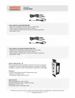 Предварительный просмотр 2 страницы Xantech 282M Datasheet