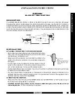 Preview for 1 page of Xantech 283MW Installation Instructions