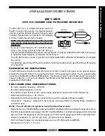 Предварительный просмотр 1 страницы Xantech 291-455 Installation Instructions