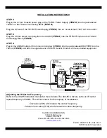 Предварительный просмотр 2 страницы Xantech 490-85 KITRP Install Manual