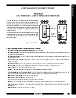 Preview for 1 page of Xantech 780-80 Installation Instructions