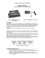 Предварительный просмотр 1 страницы Xantech CBCSM1 Installation Instructions