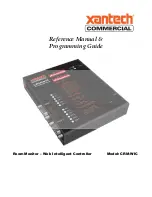 Xantech CRM-WIC Reference Manual предпросмотр