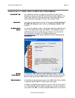 Предварительный просмотр 61 страницы Xantech CSPLCD39G Installation And Programming Manual