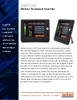 Preview for 1 page of Xantech CWTC10 Features And Specifications