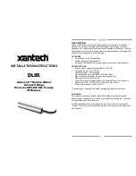 Xantech Dinky Link DL95 Installation Instructions предпросмотр