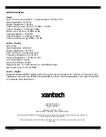 Предварительный просмотр 4 страницы Xantech HD16D Installation Instructions