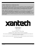 Предварительный просмотр 12 страницы Xantech HD44C Installation Instructions Manual