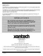 Предварительный просмотр 4 страницы Xantech HDRXSG01 Installation Instructions