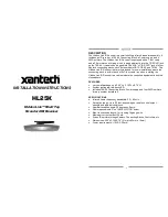 Xantech HL25K Installation Instructions Manual preview