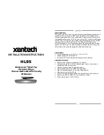 Предварительный просмотр 1 страницы Xantech HL95 Installation Instructions