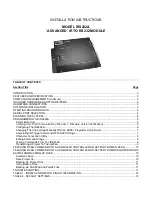 Preview for 1 page of Xantech IRS232A Installation Instructions Manual