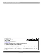 Preview for 36 page of Xantech ISM4 Installation And Programming Manual