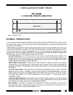 Preview for 1 page of Xantech PA1235 Installation Instructions Manual