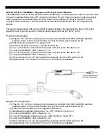 Preview for 5 page of Xantech SMAUD01 Installation Instructions Manual