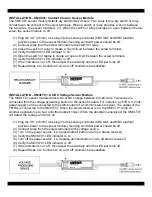 Preview for 7 page of Xantech SMAUD01 Installation Instructions Manual