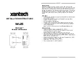 Xantech Wall Link WL25 Installation Instructions preview