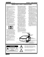 Preview for 6 page of Xantech XMusicw+ User Manual