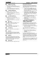 Preview for 14 page of Xantech XMusicw+ User Manual