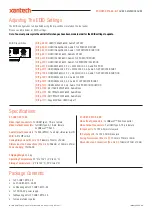 Preview for 4 page of Xantech XT-HDBT-SP14-4K-KIT Quick Reference Manual