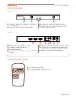 Preview for 2 page of Xantech XT-SW21-4K18G User Manual