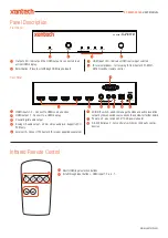 Preview for 2 page of Xantech XT-SW41-4K18G User Manual