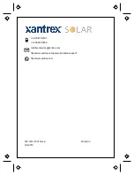 Preview for 28 page of Xantrex 710-0010 Owner'S Manual
