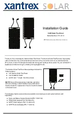 Preview for 1 page of Xantrex 781-0110 Installation Manual