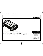 Xantrex 806-1054 Installation Manual preview